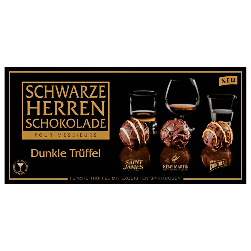 Sarotti Schwarze Herren Schokolade Dunkle Trüffel 125g